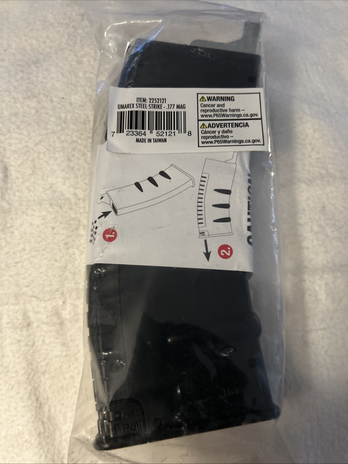 Umarex Steel Strike Drop-Out Magazine 30rd Mag, 900-Rd Reservoir - 2252121