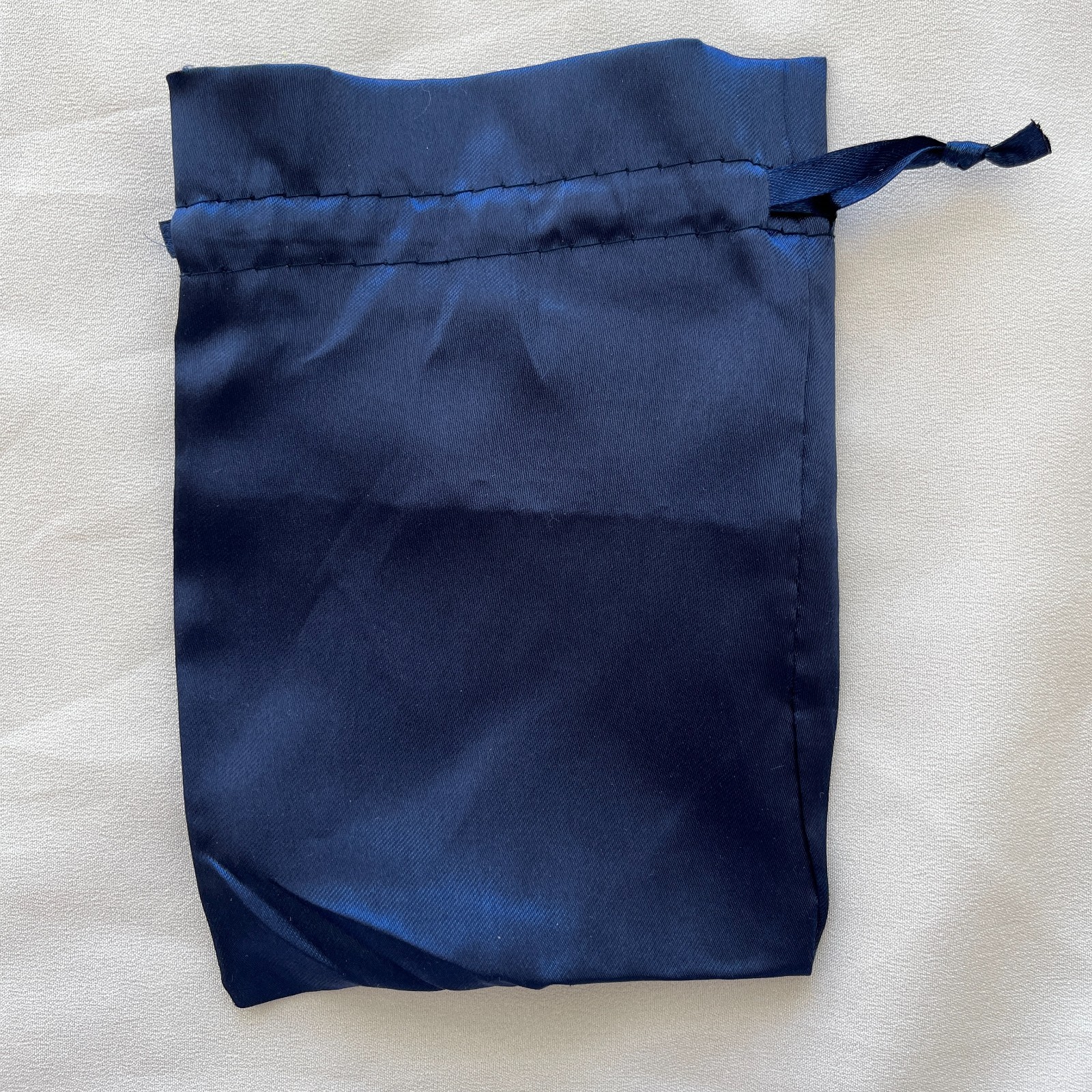 Protective Drawstring Case for Travel Shower Mirrors Navy Pouch Fits Many Models
