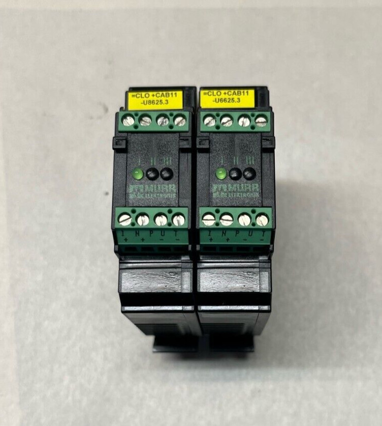 Lot of 2 MURR Elektronik MDD 1,5-24/5 Art No. 85 657 Converter Switch (DE)