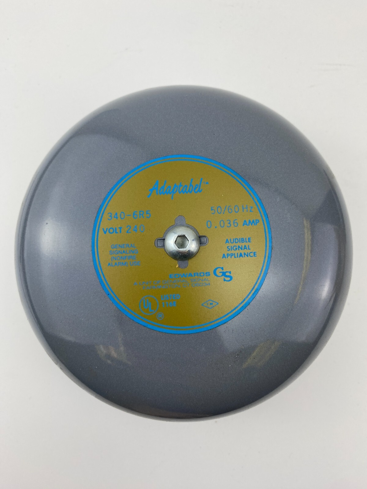 Edwards 340-6R5 6" Vibrating Bell 240V AC