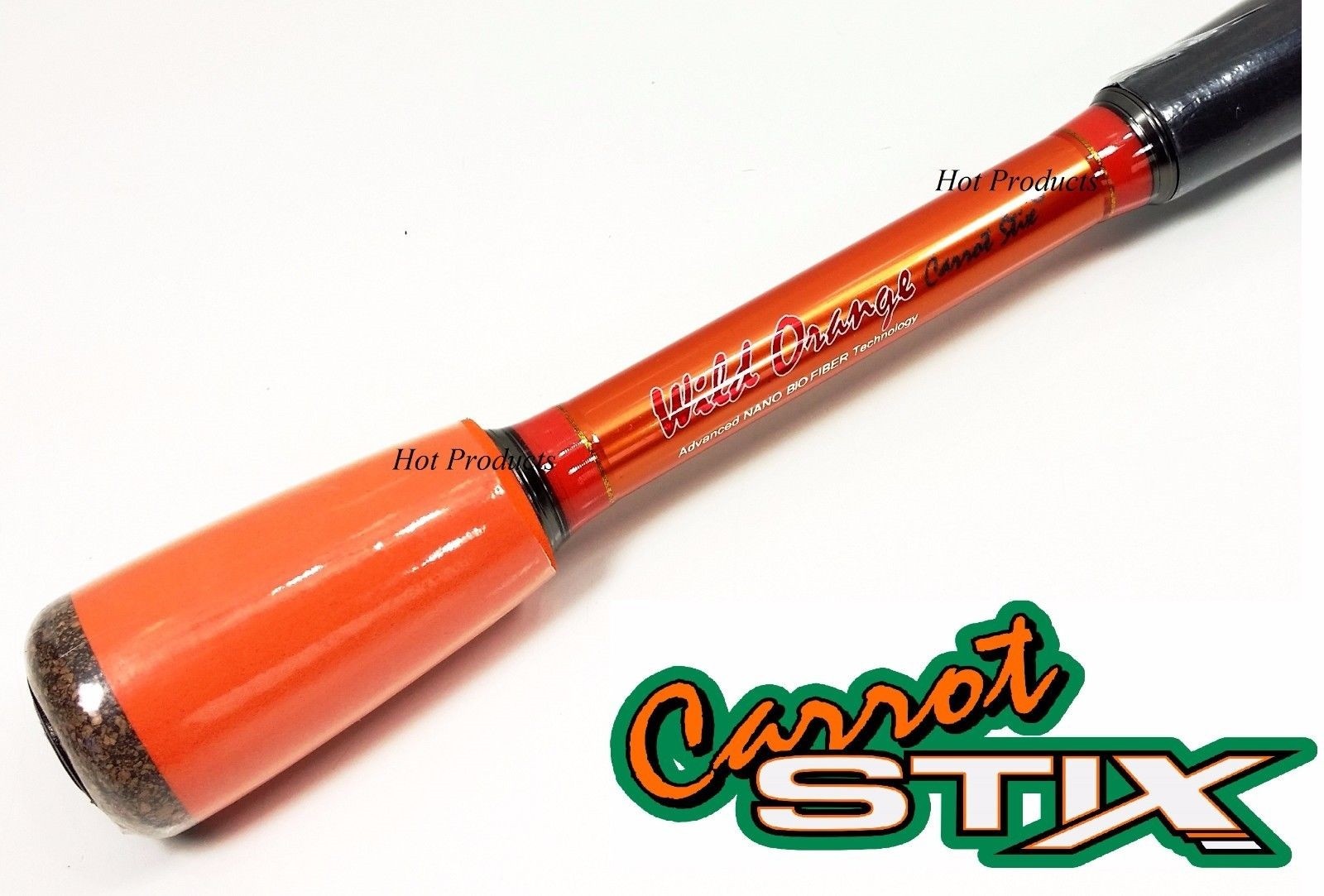 SPINNING Fishing Rod Carrot Stix WILD ORANGE 6' 6'7" 7' Ultra Light Medium Heavy