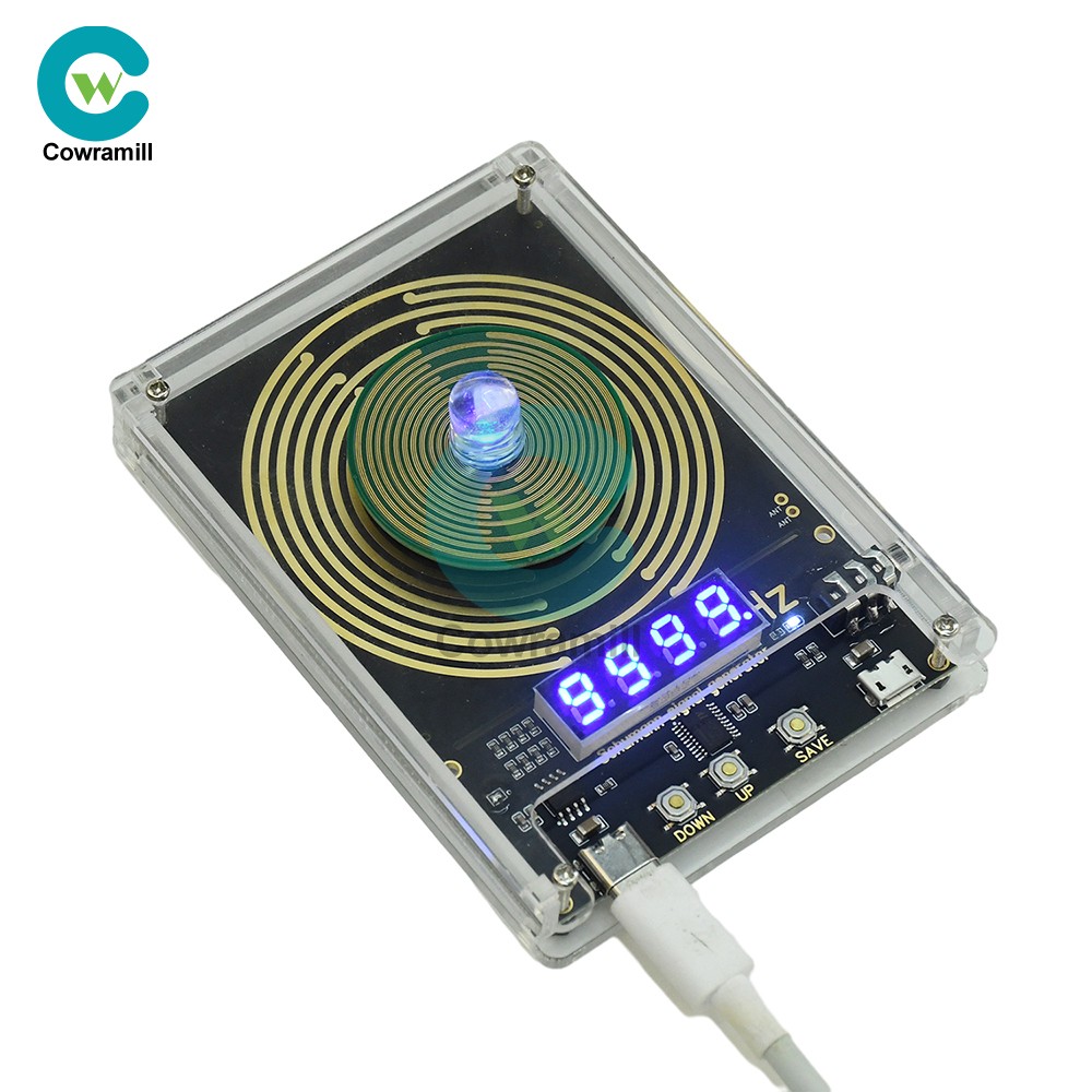 DC 5V 0.01-9999HZ Adjustable Frequency Schumann Wave Sine Wave signal Generator