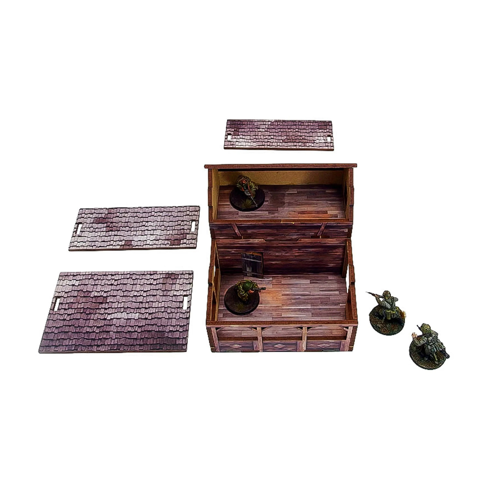 Micro Art Studio: WW2 Ostfront Village Workshop Pre-Painted