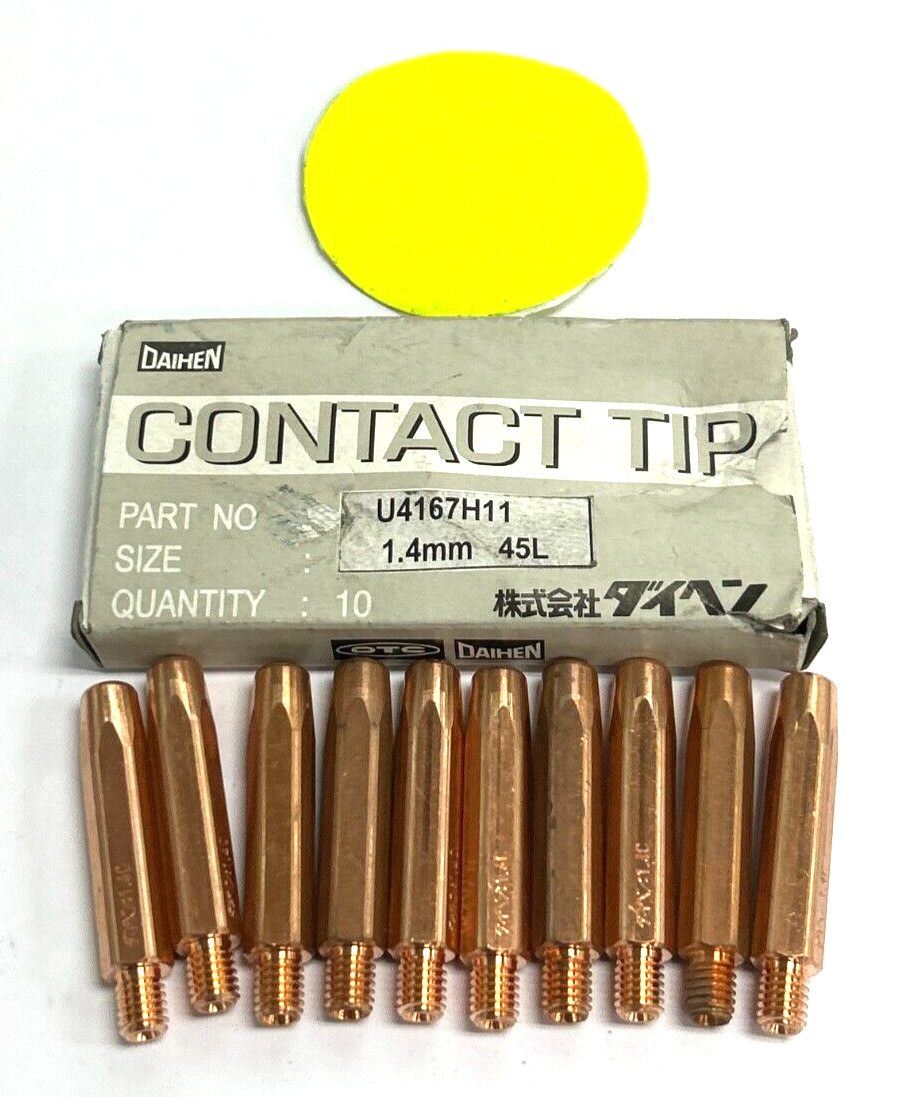 DAIHEN CONTACT TIP  1.4MM  PART NO U4167H11  BOX OF 10