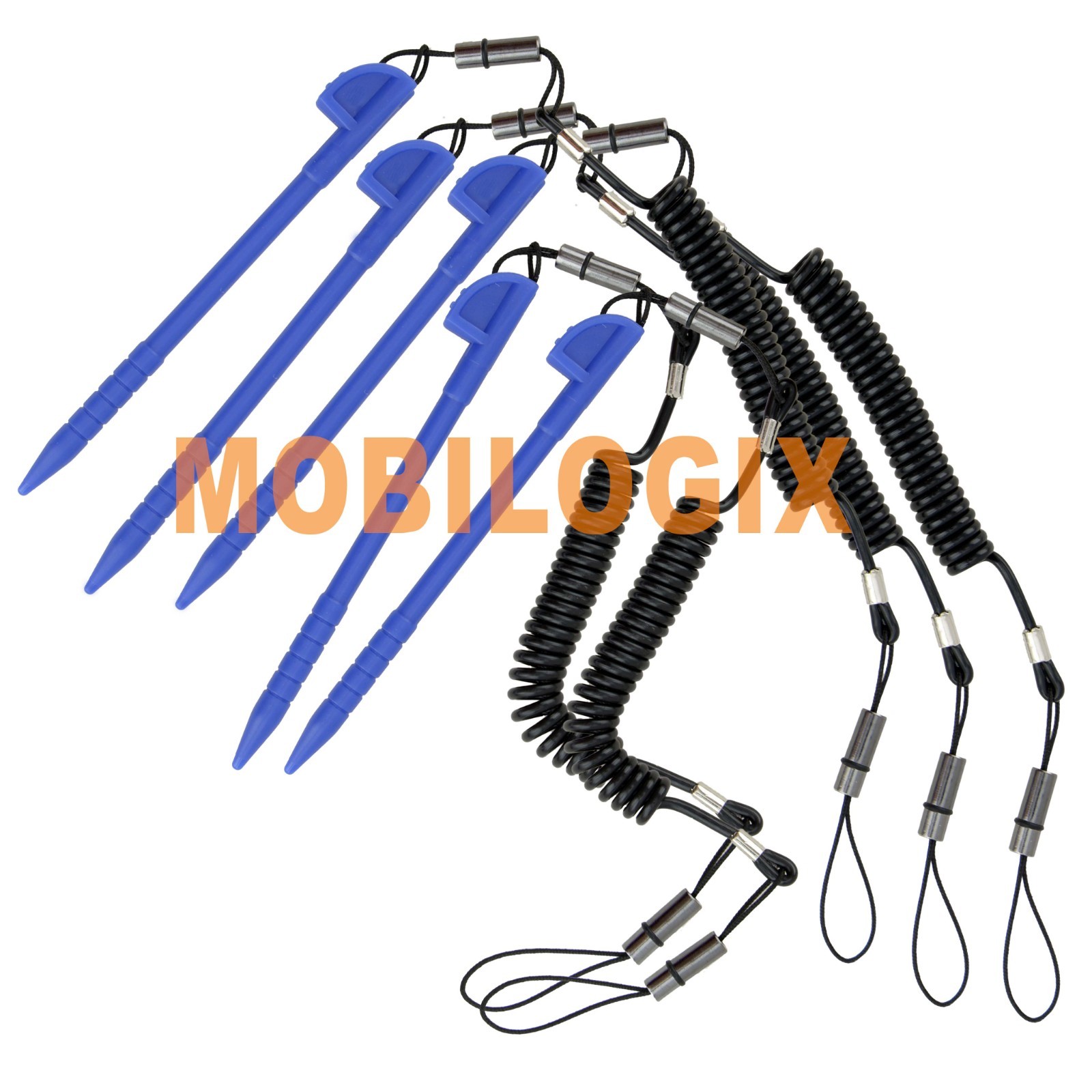 Stylus and Tether 5-pack for Intermec Honeywell CN51; Replaces 213-025-001