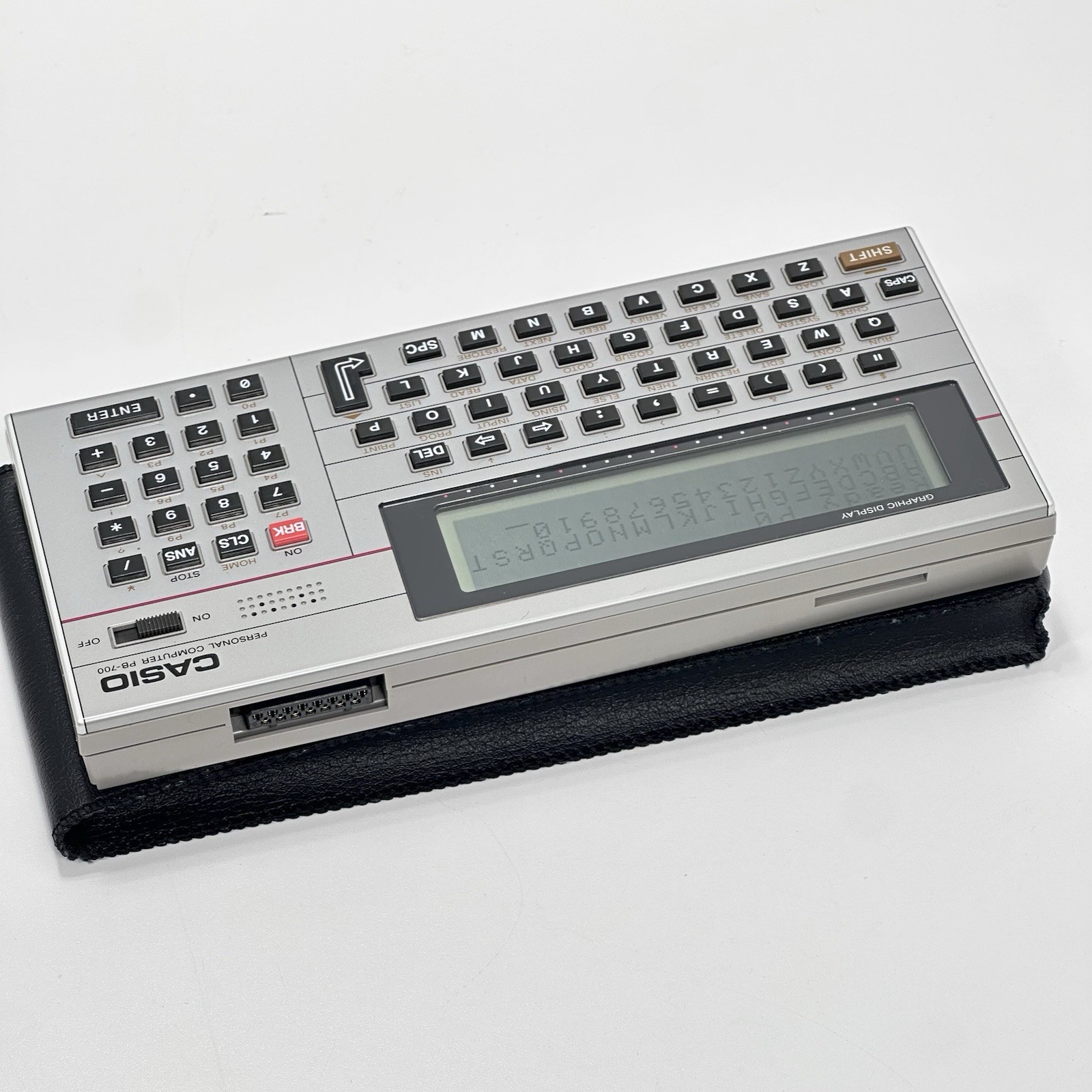 Casio PB-700 Personal Computer Vintage Calculator BASIC Programmable Pocket PC