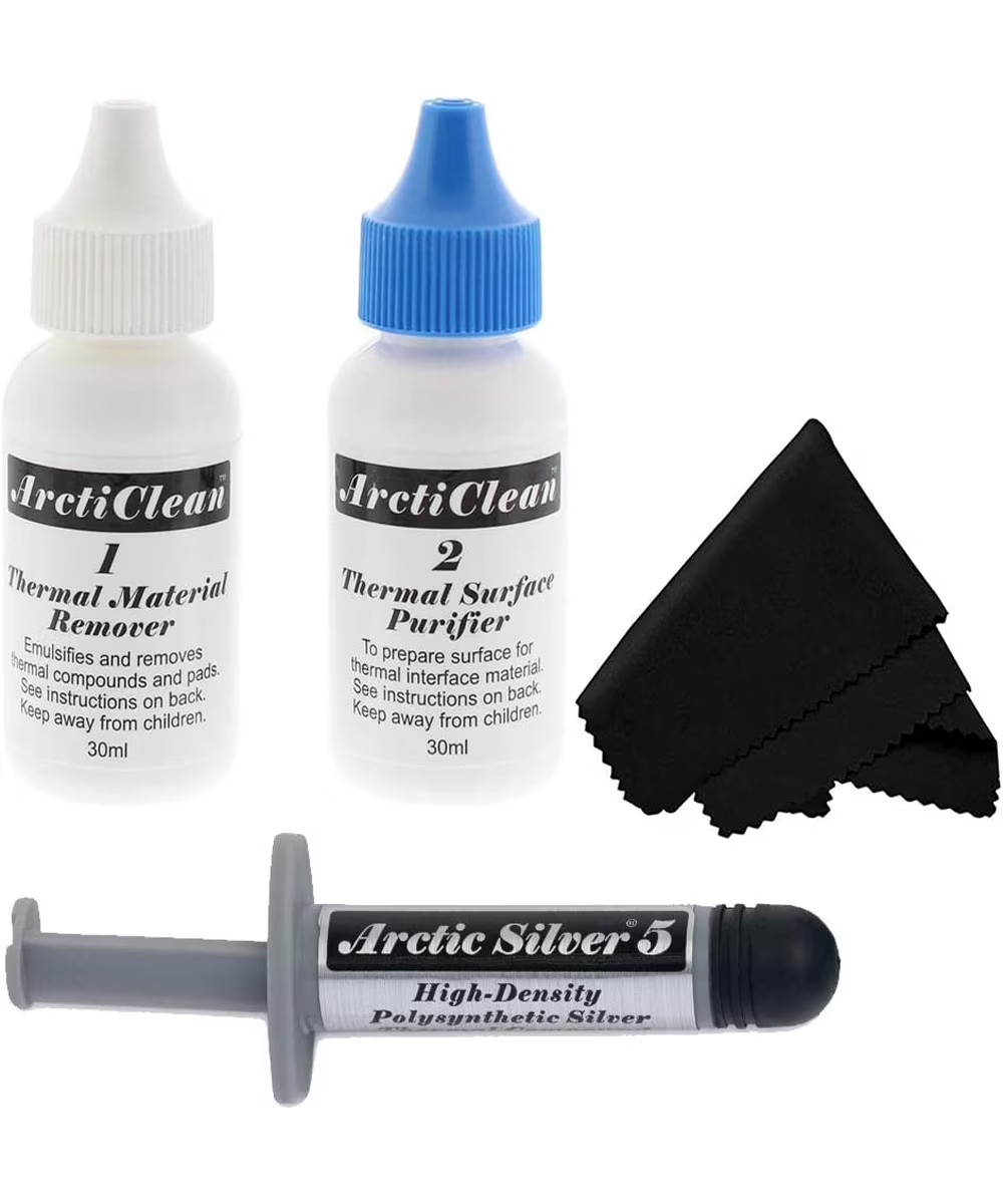 Arcticlean 1 & 2 Kit Thermal Material Remover, Computer Compatible Cleaning Prod