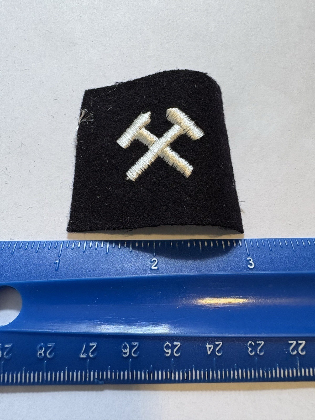 US Navy USN Shipfitter Black Job Rating Insignia Striker Patch INV12818