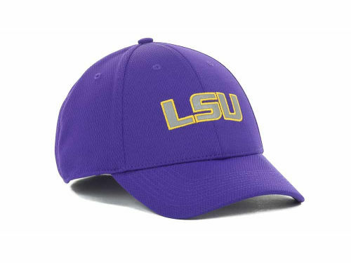 LSU Tigers Nike NCAA Team Cool Ever Flex Fit Reflective Logo Cap Hat M/L