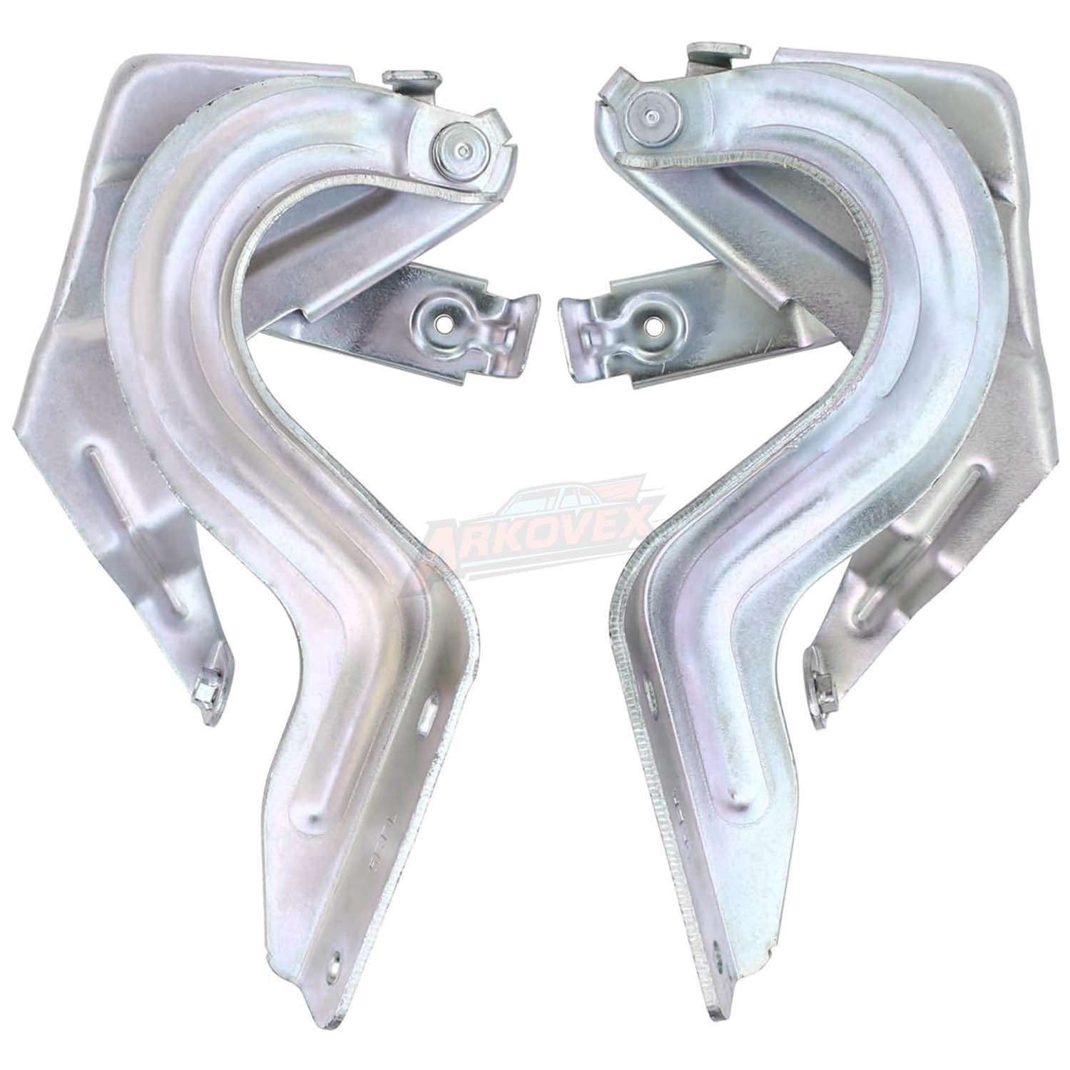 For 2018-2021 Nissan Kicks Hood Hinge Driver & Passenger Left & Right Side 2pc