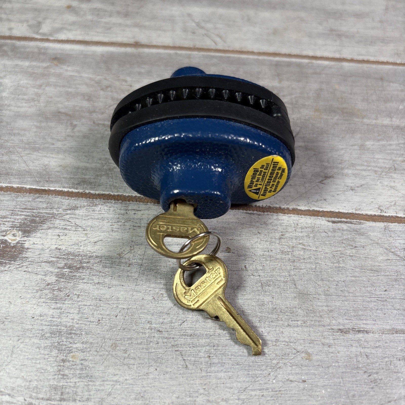Master Lock Blue, Keyed Firearm Trigger Lock, Pre-Owned
