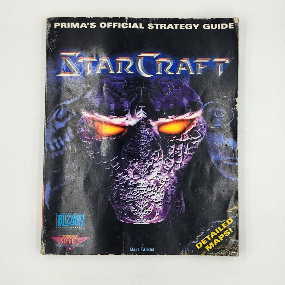 StarCraft Prima Official Strategy Guide PC Blizzard 1998