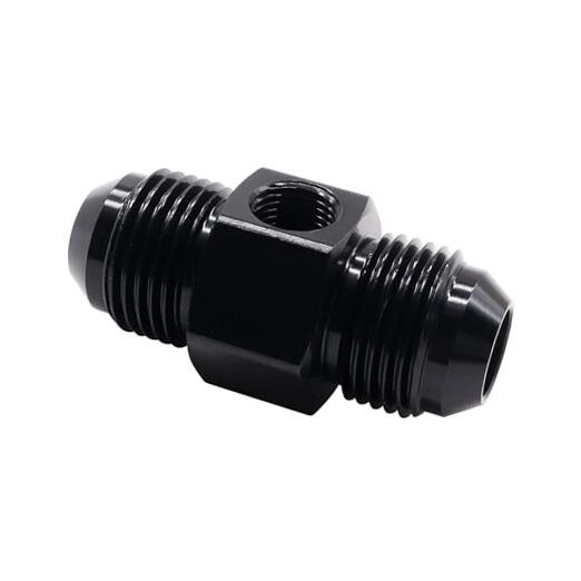 Straight Flare Fitting with 1/8 NPT Pressure Temperature 8AN Male to 8 AN Male