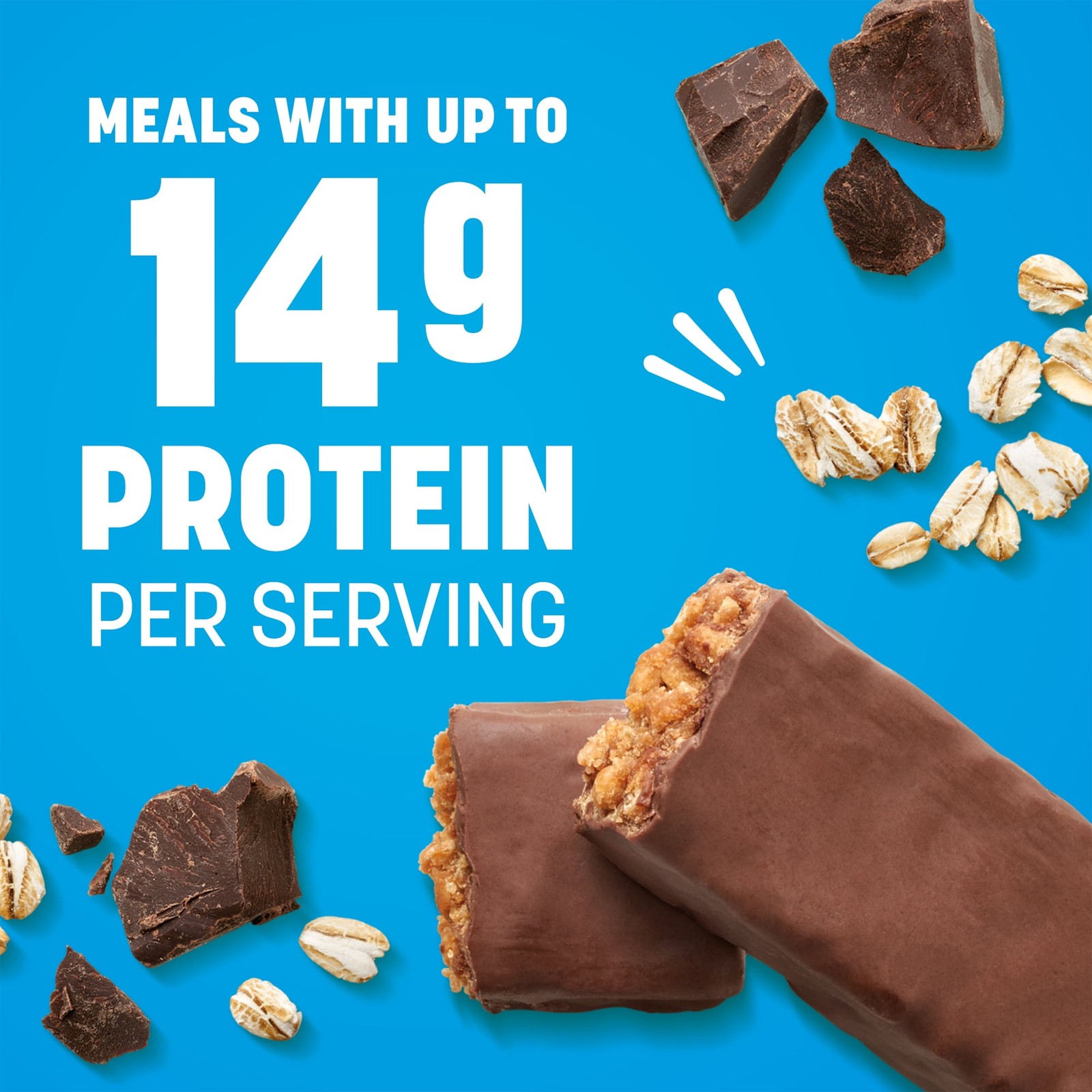 Nutrisystem On-The-Go Variety Bundle Bars, for Weight Loss, 15 Count
