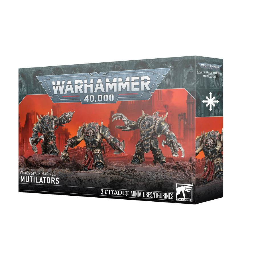 Warhammer 40K Chaos Space Marines: Mutilators NIB!