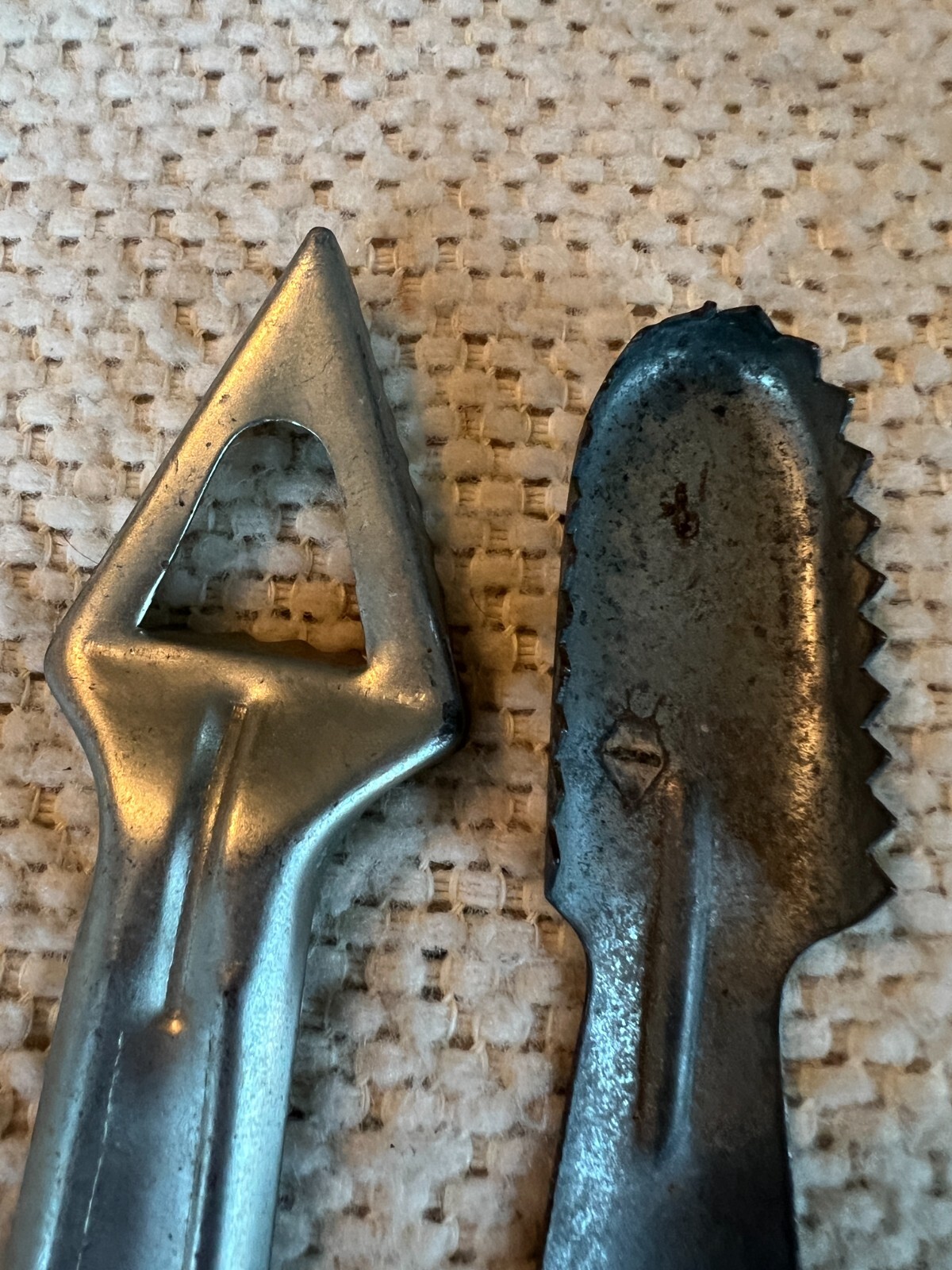 2 Old Fish Scalers