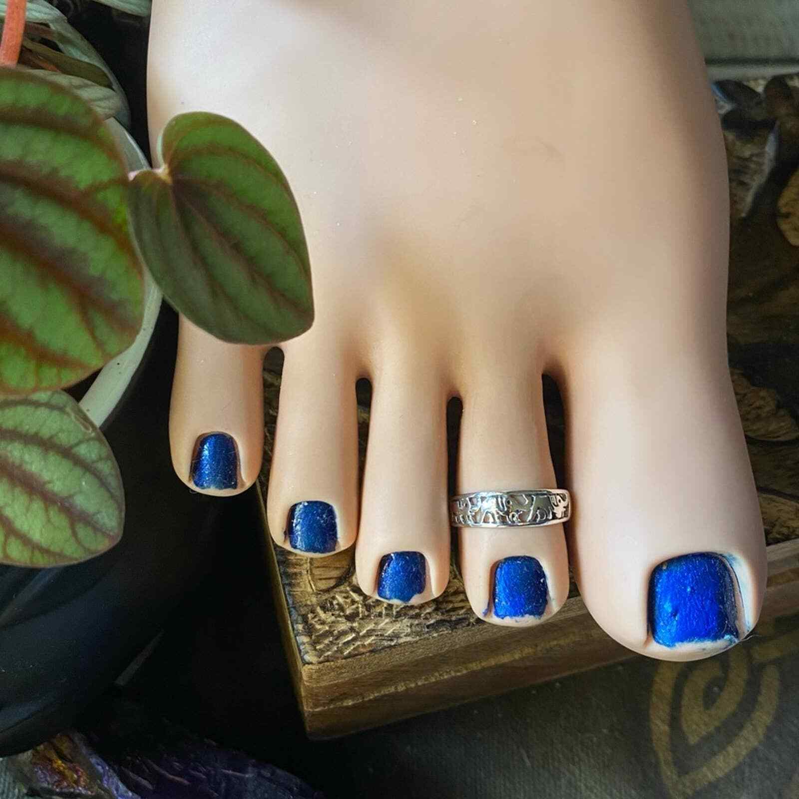 Elephant Sterling Silver Toe Ring