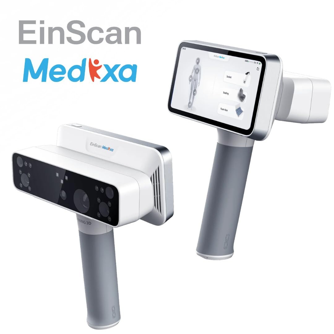 EinScan Medixa Medical 3D Scanner Clinical Structured Light Orthotics Prosthetic