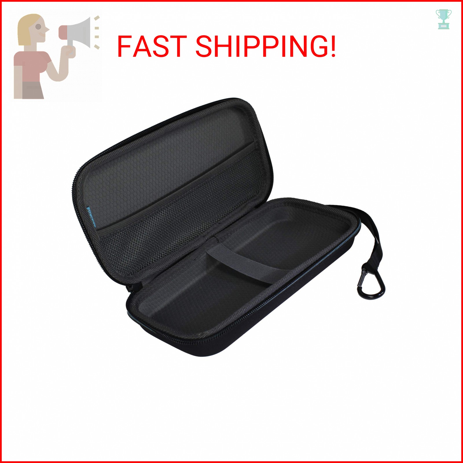 TUDIA EVA Empty Case Compatible with Viproud, Frida Baby, iHealth, ANMEATE & Goo