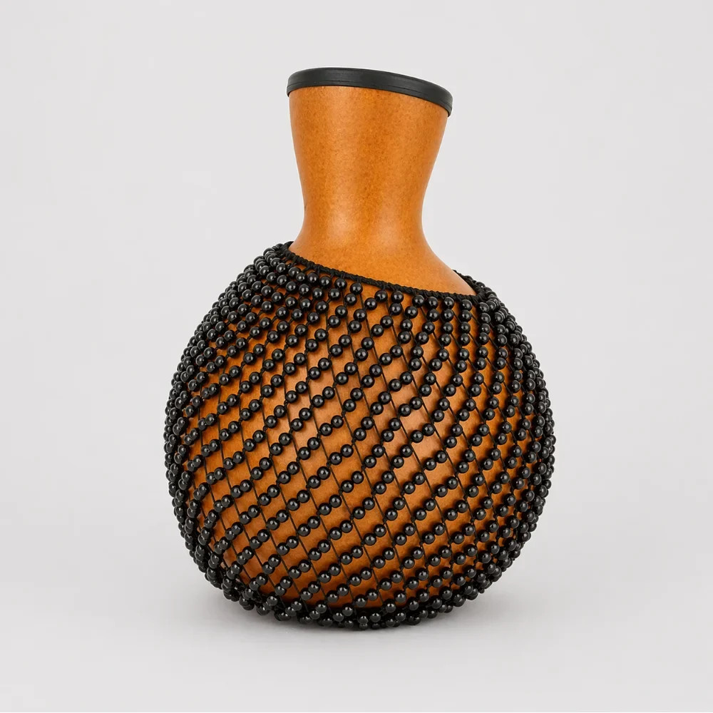 Fibreglass Shekere Shaker Music Instrument Gift 30cm