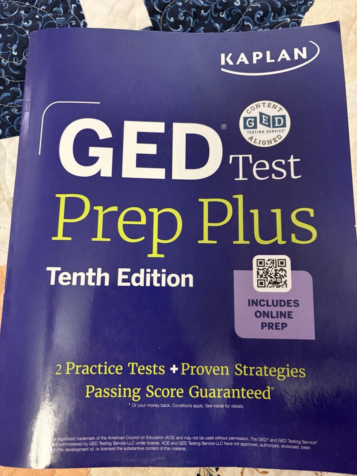 Kaplan Ged Test Prep Plus, Paperback by Van Slyke, Caren, Brand New, Free shi...