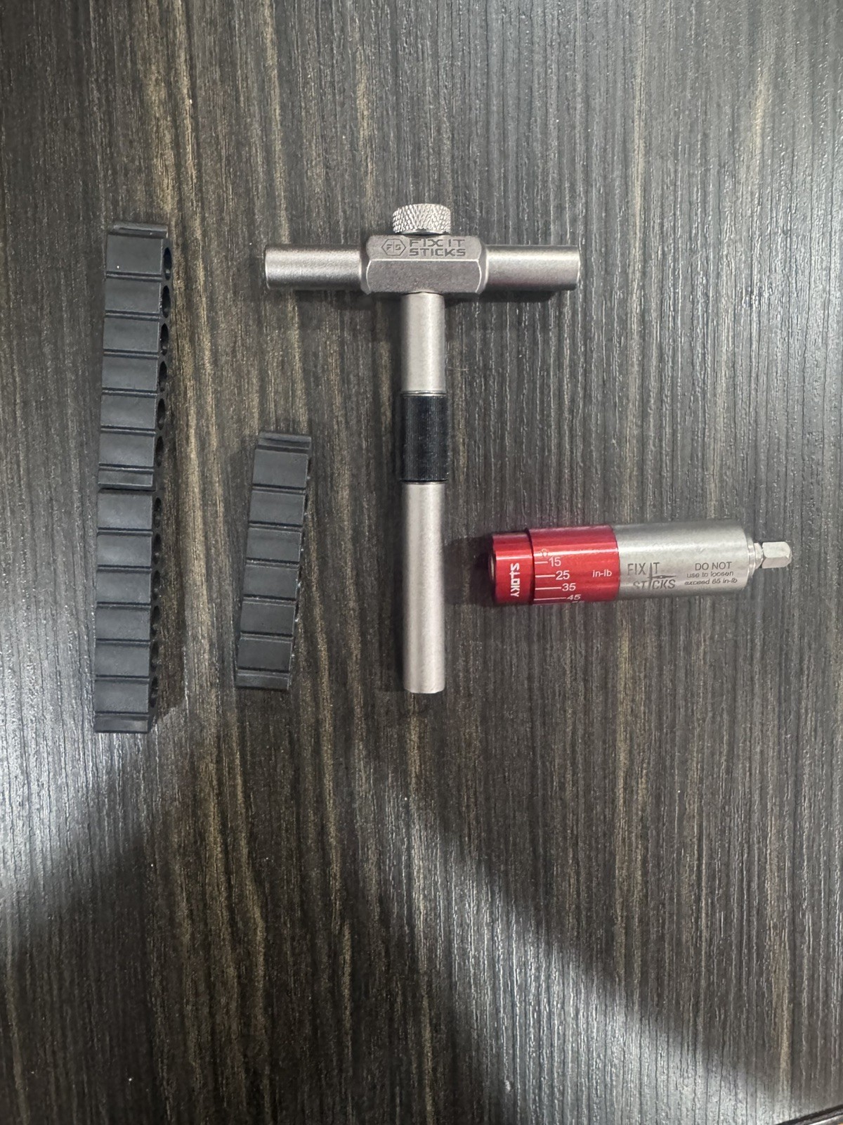 FIX IT STICKS Hardcase Rifle and Optics Toolkit with All-in-One Torque Driver