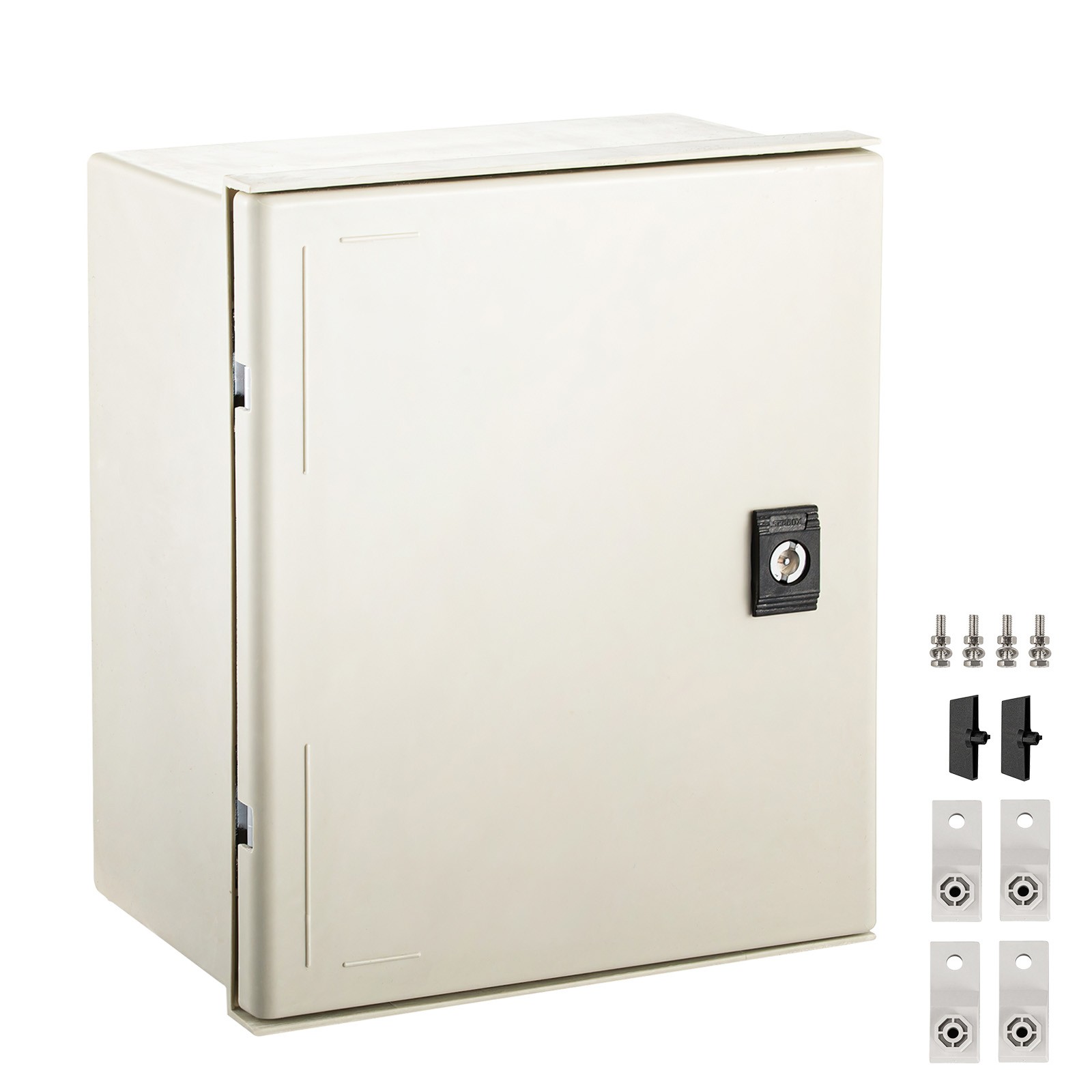 Fiberglass Enclosure Electrical Enclosure Box 11.8 x 9.8 x 5.5" Wall Mount