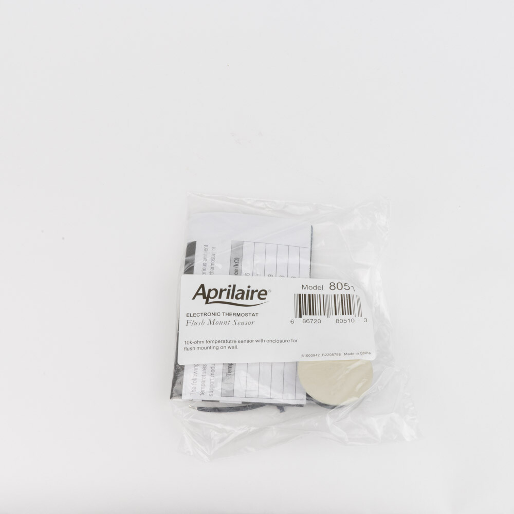 Aprilaire 8051 Flush Mount Temperature Sensor, 300ft Max