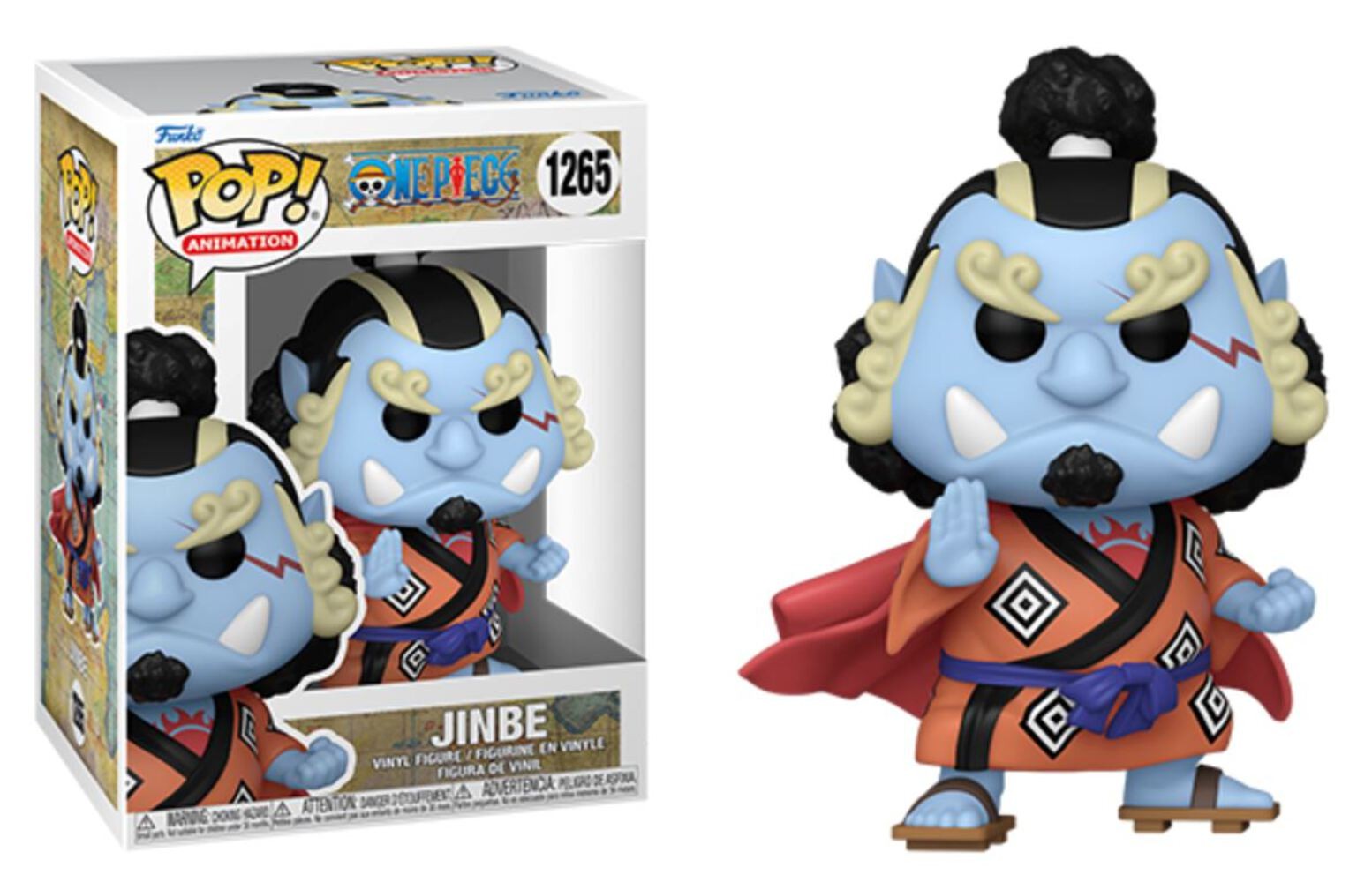 (Box Damage) One Piece Jinbe Funko Pop #1265