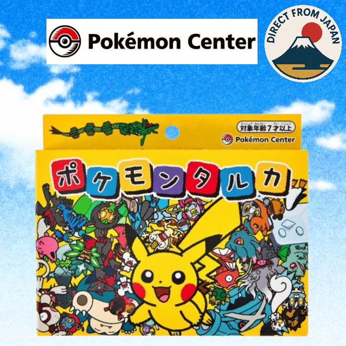 Pokemon Center Taruka Japanese Playing Cards Karuta Japan 2025