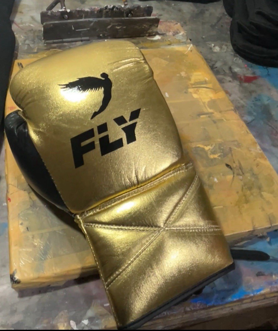 Pro Lace Up Boxing Gloves