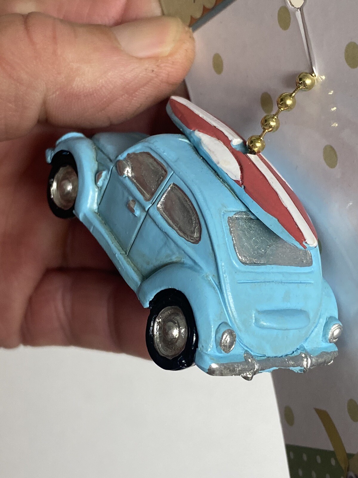 Clementine Design. VW Beetle/Bug Ceiling Fan Pull.