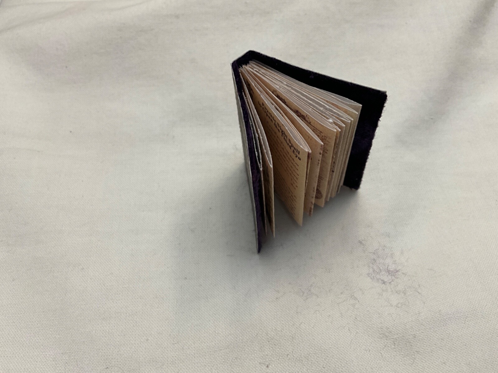 Byers Choice Accessory Halloween Witch Book of Shadows Magic Spells Book