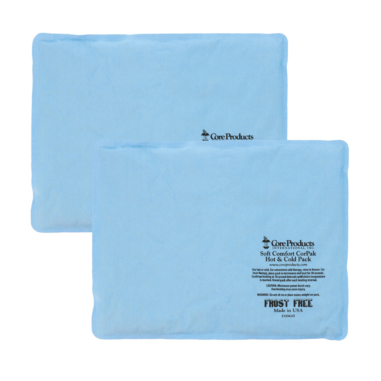 Core Products Soft Comfort CorPak Hot Cold Therapy Help Relieve Pain Frost Free