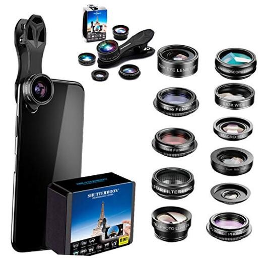 Camera Lens Kit Smartphones/Pixel/Samsung/Android Phones Camera. 11 in 1