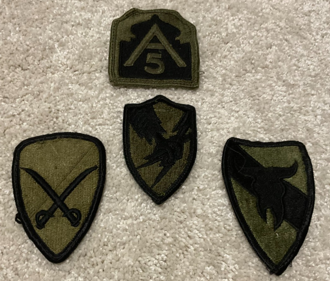Military Militaria US Army Vietnam Era Patches