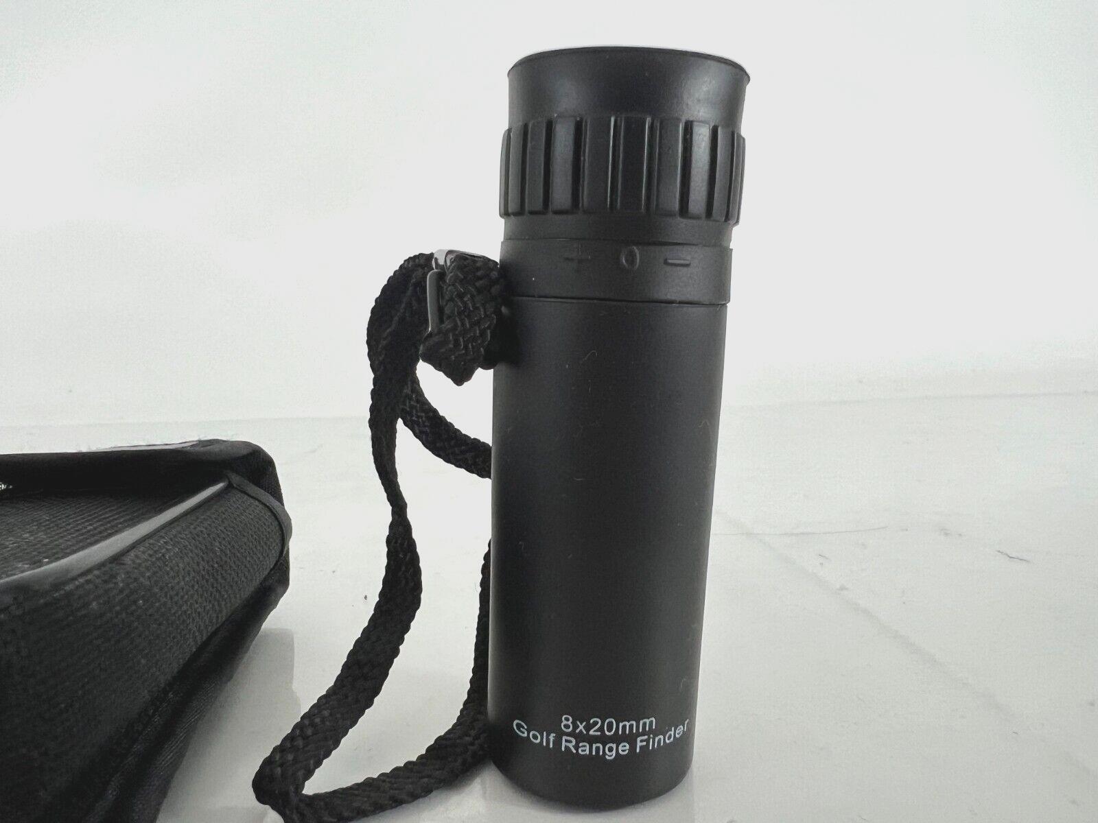 WILSON Golf Range Finder Scope 8X20mm Nylon Case Lanyard Belt Loop