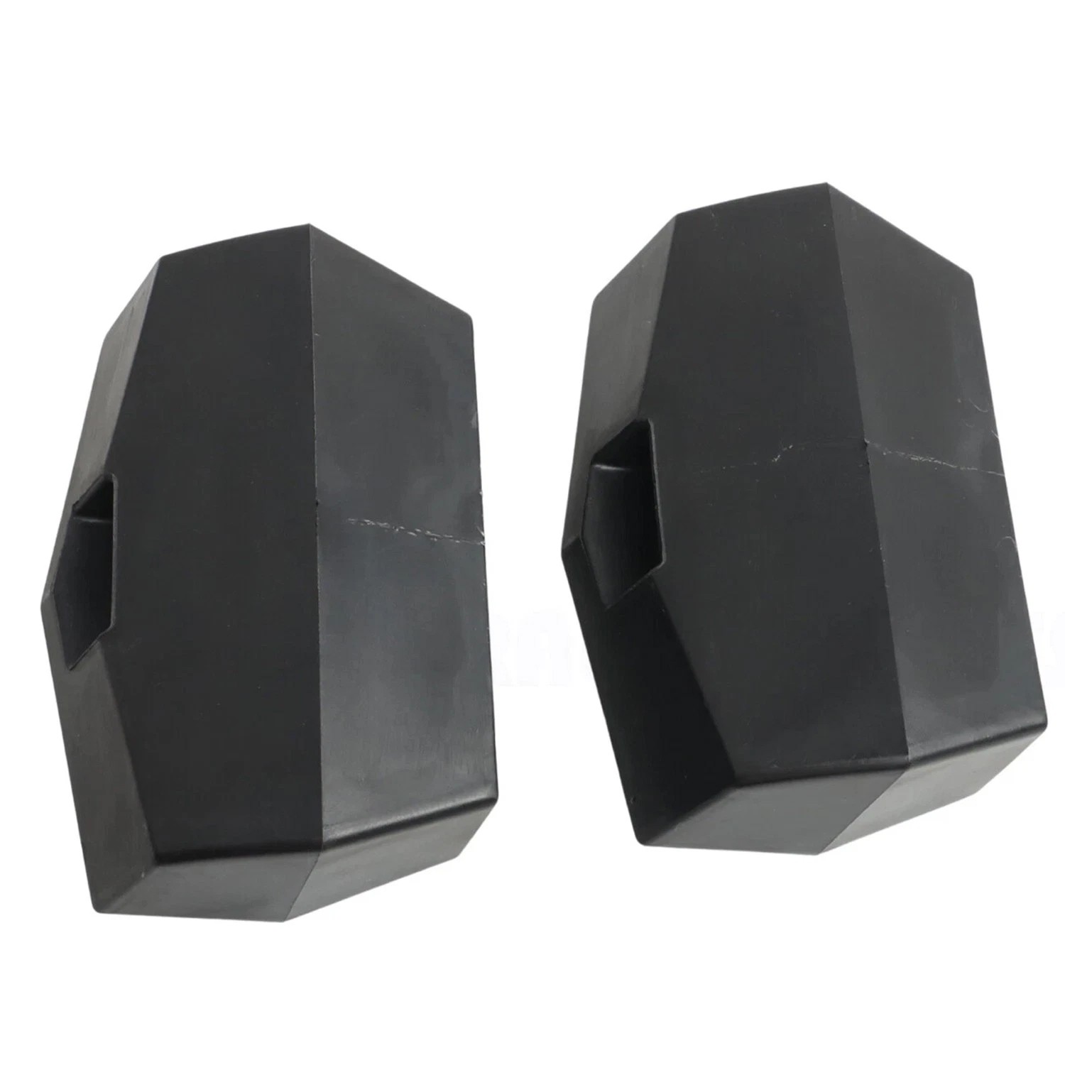 2x Hood Latch Bumper Support Black Rubber Fit for Peterbilt 579 L85-6082