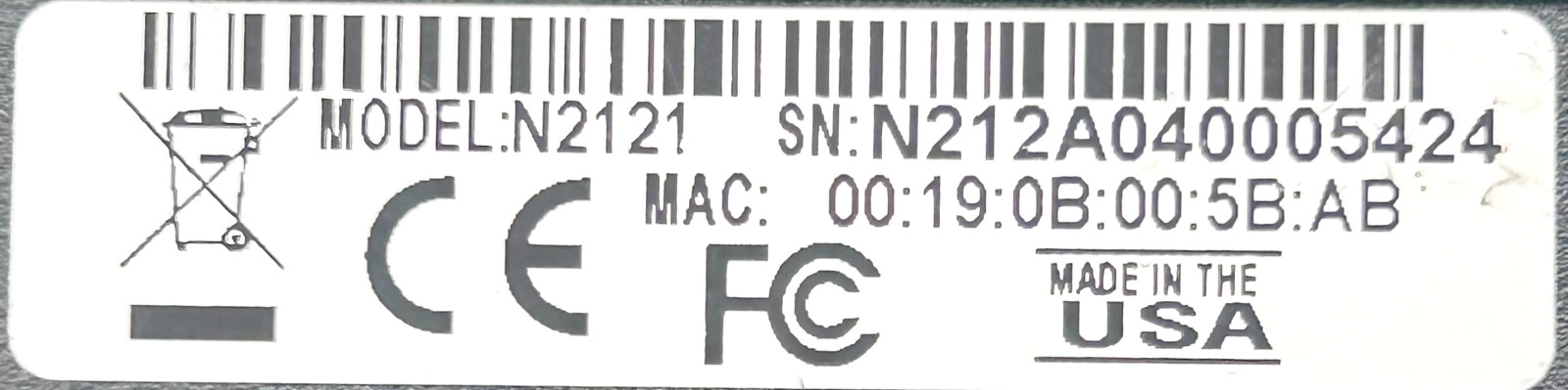 SVSI N2121 ENCODER AV OVER IP TRANSMITTER NETWORK