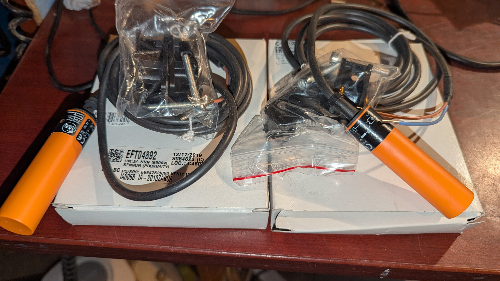 (1) IFM Efector Inductive Sensor IA0068 IA-2010ZABOA NIB