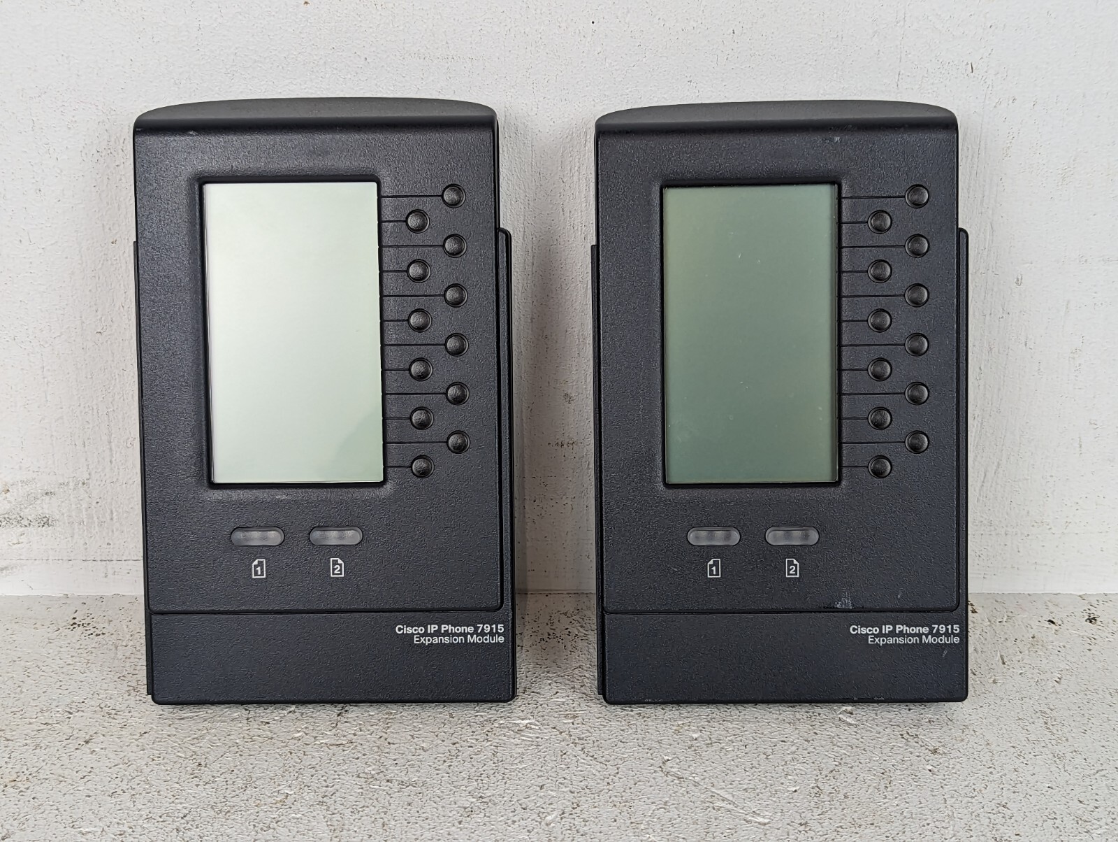 Cisco CP-7915 IP Phone 7915 Key Expansion Module, Sidecar, Used, Lot of 2