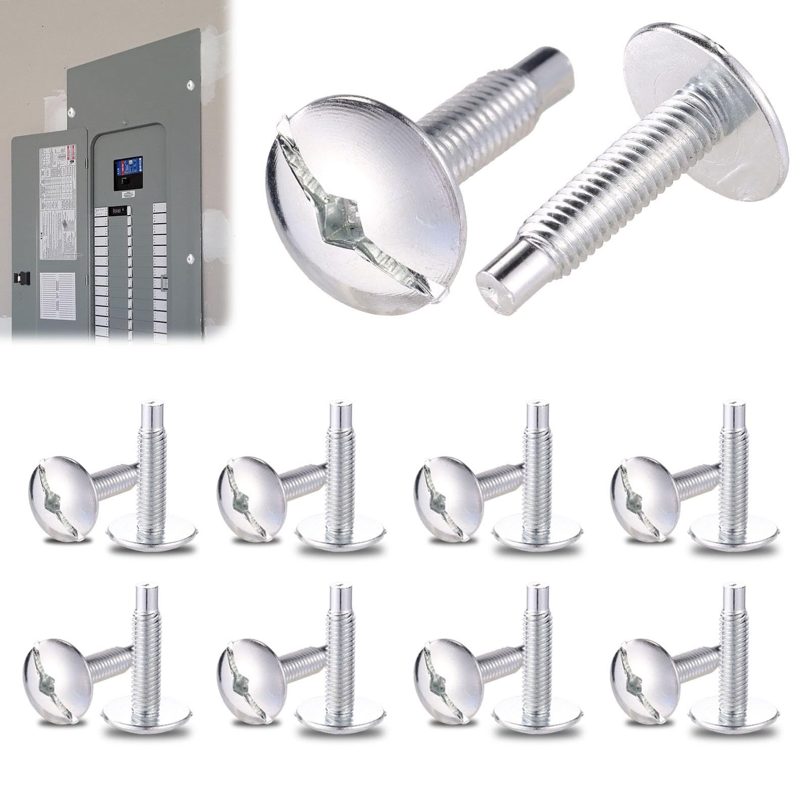 18Pcs Load Center Cover Replacement Screws, Electrical Panel Screws Compatible w