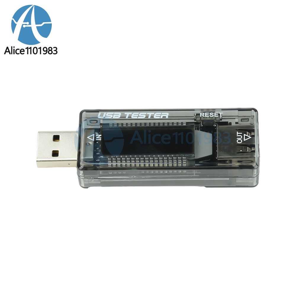 USB Current Voltage Tester USB Voltmeter Ammeter USB Power Detector 4-30V 0-3A