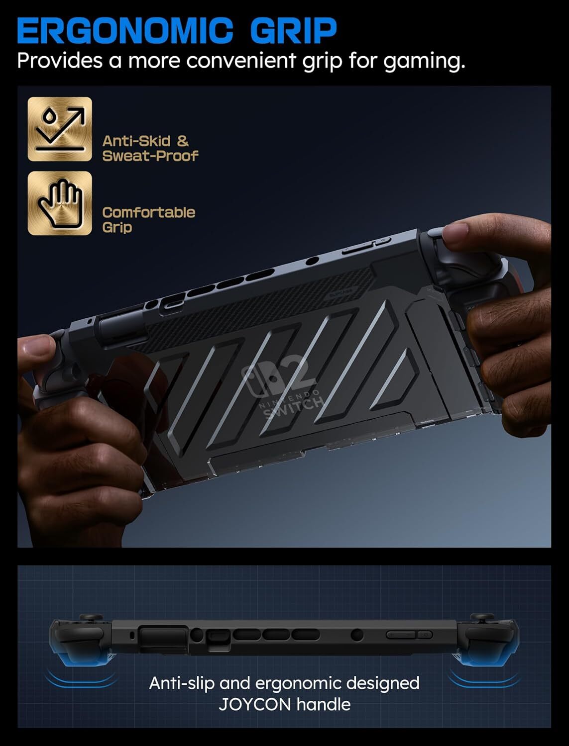 SUPCASE UBPro for Nintendo Switch 2 Military Protection Dockable Integrated Case