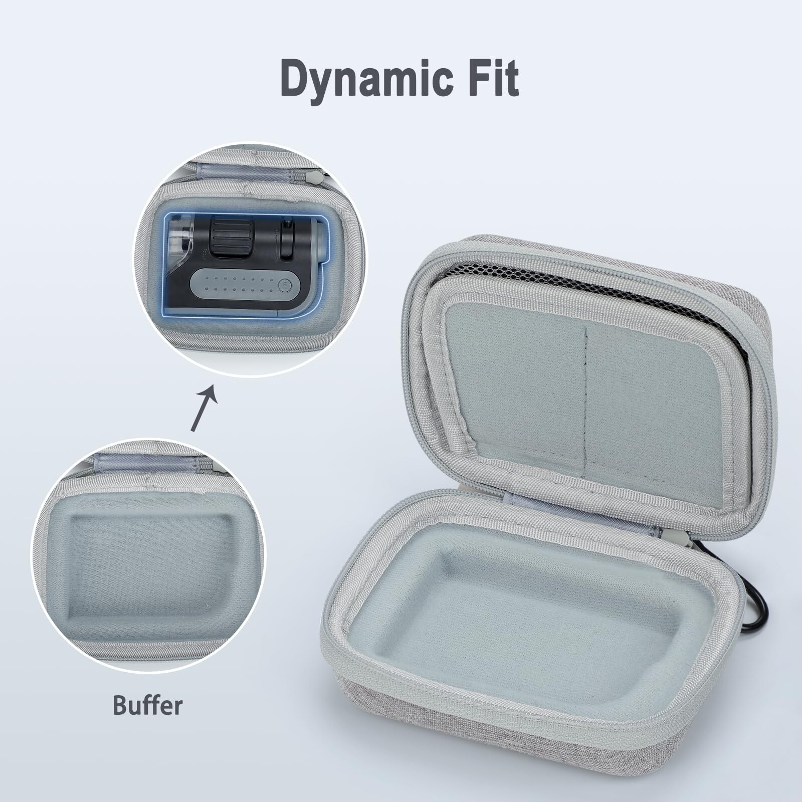 Hard Travel Case for Carson MicroBrite Plus 60x-120x LED Lighted Pocket Micro...