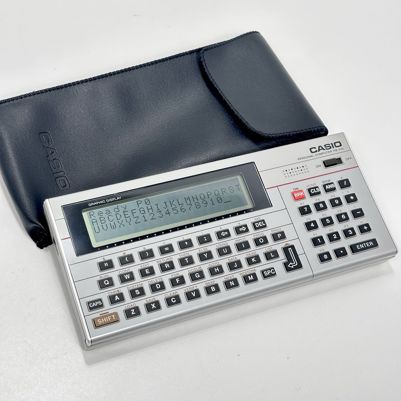 Casio PB-700 Personal Computer Vintage Calculator BASIC Programmable Pocket PC