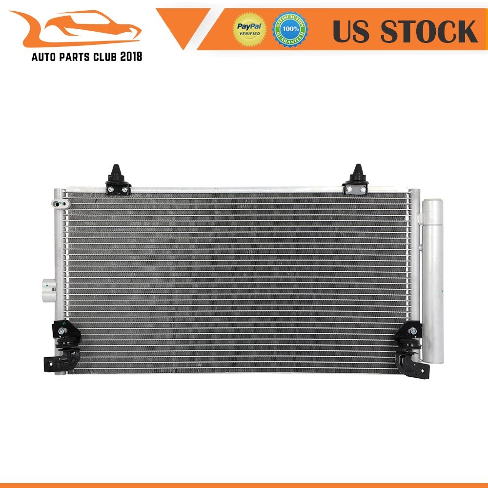 Fit AC Aluminum Condenser New Replacement for 2005 2006 2007-2009 Subaru Outback
