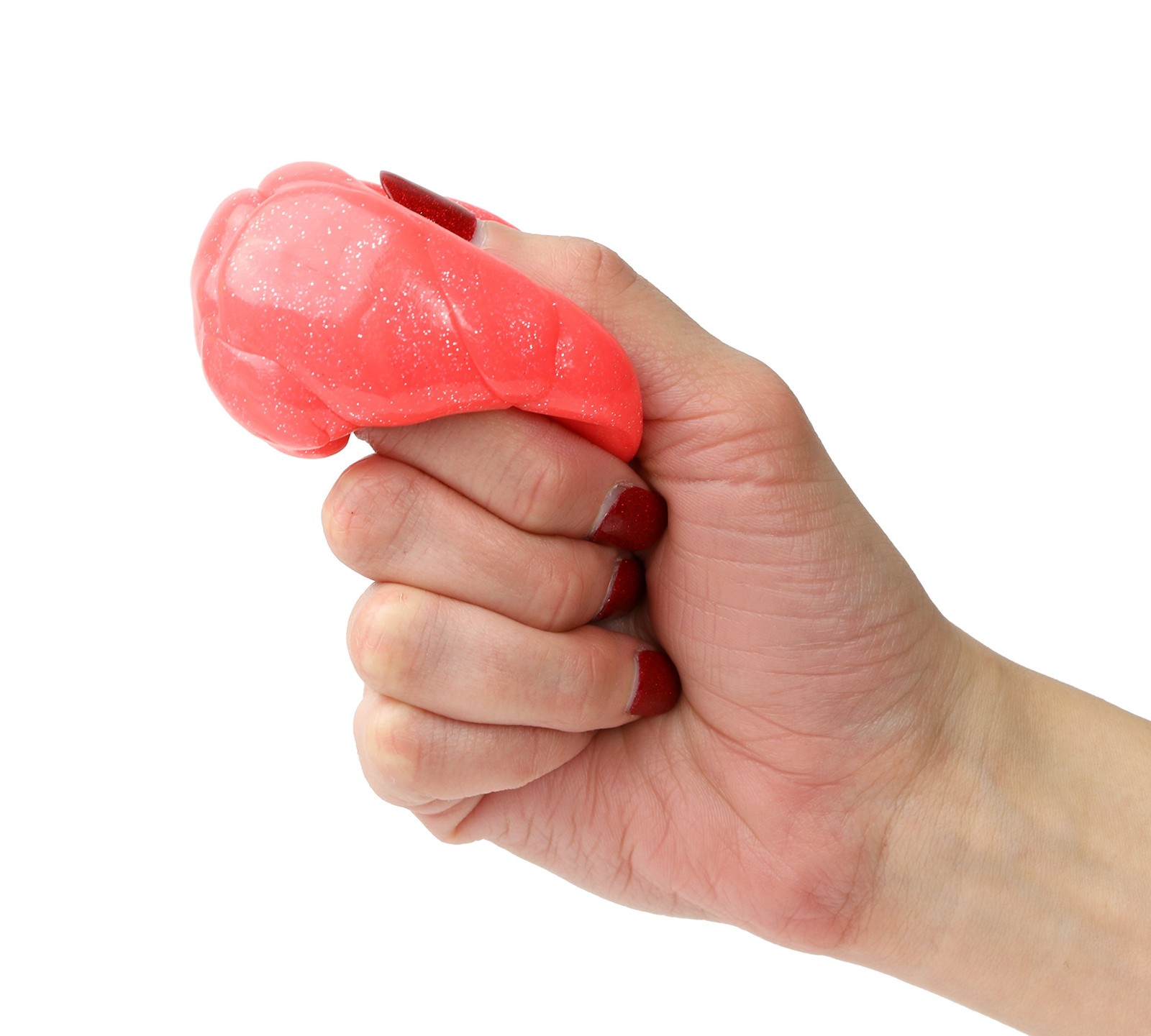 CanDo Sparkle Theraputty 1lb Red Soft - Hand Therapy Exercise Putty