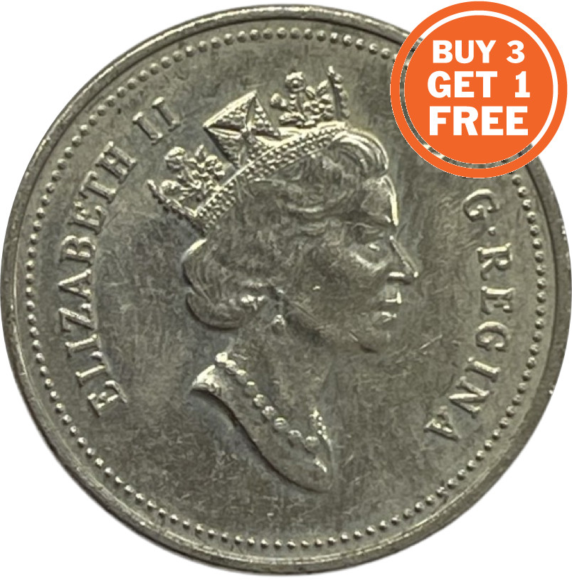 5 CANADIAN CENT - CHOOSE THE DATE 1963 ONWARDS - CANADA