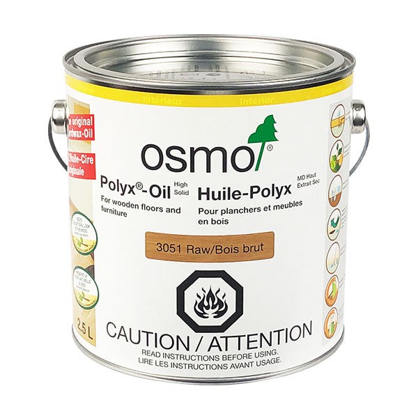 Osmo Polyx-Oil Raw Effect High Solid 3051 .125L 10300039